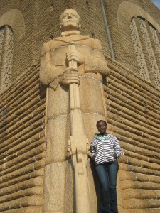 Statue of Piet Retief ( South African Boer leader)
